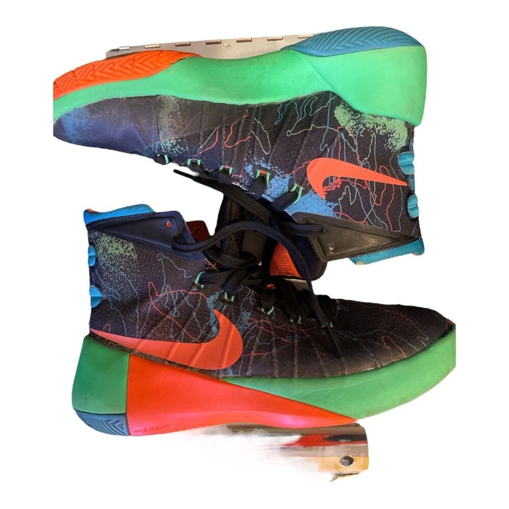 Nike Hyperdunk 2105 Youth Multicolor Basketball Shoes Size 5.5Y #749567-084 EUC - Picture 3 of 6